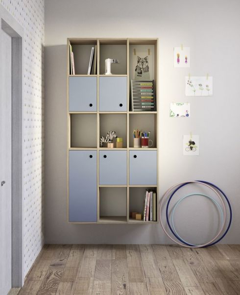 Casellari componibili per creare gli spazi di cui hai bisogno Casellari Nidi