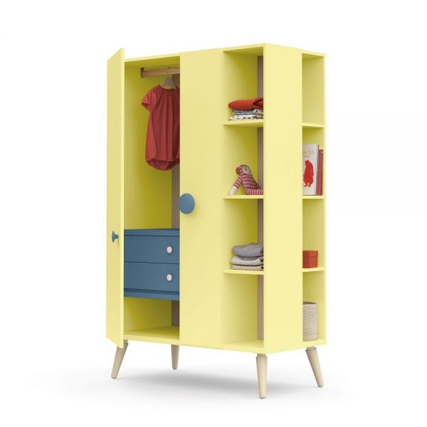 Armadio Guardaroba disponibile con vani a giorno laterali o frontali! Disponibile in tante diverse finiture Armadio Nidi